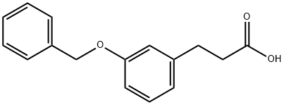 3-[3-(苄氧基)苯基]丙酸,57668-34-5,结构式