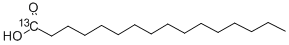 HEXADECANOIC ACID-1-13C Struktur