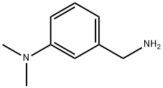 N-[3-(アミノメチル)フェニル]-N,N-ジメチルアミン 化学構造式
