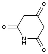 2,4,6-Piperidinetrione(9CI),5768-12-7,结构式