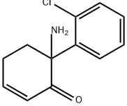 5,6-dehydronorketamine Struktur