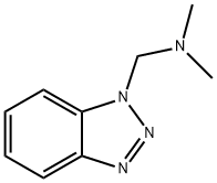 N N-DIMETHYLBENZOTRIAZOLEMETHANAMINE Struktur