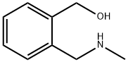 2-[(メチルアミノ)メチル]ベンジルアルコール 化学構造式