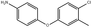 p-(4-Chloro-m-tolyloxy)aniline Structure