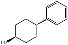 trans-4-phenylcyclohexan-1-ol, 5769-13-1, 结构式