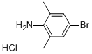 4-溴-2,6-二甲基苯胺盐酸盐 结构式