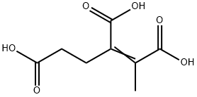 3-Pentene-1,3,4-tricarboxylic acid Struktur