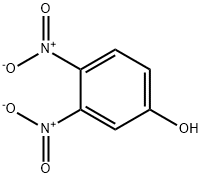 3,4-ジニトロフェノール 化学構造式