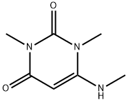 6-METHYLAMINO-1,3-DIMETHYLURACIL Structure