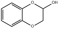 2,3-dihydro-1,4-benzodioxin-2-ol  Struktur