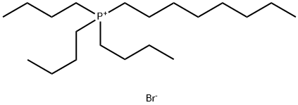 トリブチル-n-オクチルホスホニウムブロミド 化学構造式