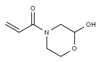2-Morpholinol, 4-(1-oxo-2-propenyl)- (9CI),577040-40-5,结构式