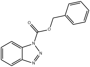 1-(BENZYLOXYCARBONYL)BENZOTRIAZOLE Struktur