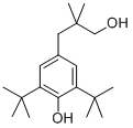 3,5-BIS(1,1-DIMETHYLETHYL)-4-HYDROXY-B,B-DIMETHYL-BENZENEPROPANOL Struktur