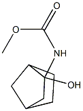 Carbamic acid, (2-hydroxybicyclo[2.2.1]hept-2-yl)-, methyl ester, exo- (9CI) Struktur