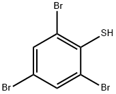 2,4,6-三溴苯硫酚,57730-98-0,结构式