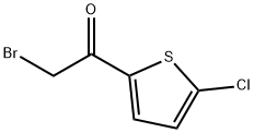 2-BROMO-1-(5-CHLORO-THIOPHEN-2-YL)-ETHANONE Structure