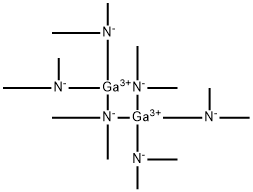 トリス(ジメチルアミド)ガリウム(III) 化学構造式