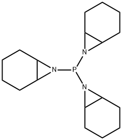Tris(7-azabicyclo[4.1.0]heptan-7-yl)phosphine oxide 结构式