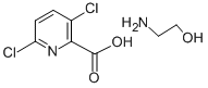 Clopyralid (2-hydroxyethyl)ammonium Struktur