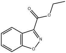 1,2-ベンゾイソオキサゾール-3-カルボン酸エチル 化学構造式