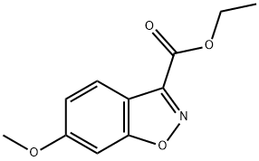 ethyl 6-methoxybenzo[d]isoxazole-3-carboxylate Structure