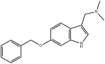 6‐ベンジルオキシグラミン 化学構造式