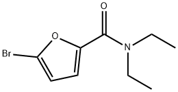 5-bromo-N,N-diethyl-2-furamide Structure