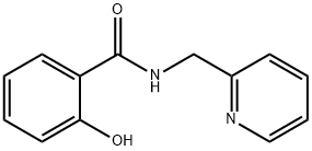 2-羟基-N-吡啶-2-基甲基-苯甲酰胺, 57786-42-2, 结构式