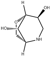 6-Oxa-2-azabicyclo[3.2.1]octane-4,8-diol, (1R,4S,5R,8S)- (9CI),577969-78-9,结构式