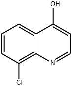 8-氯-4-羟基喹啉,57797-97-4,结构式