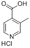 3-甲基异烟酸盐酸盐,577993-80-7,结构式
