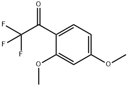 2,2,2-三氟-2',4'-二甲氧基苯乙酮,578-16-5,结构式