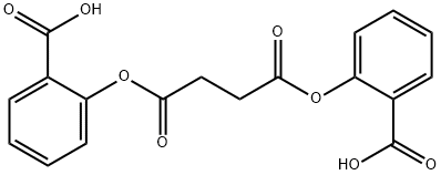 BIS(2-CARBOXYPHENYL) SUCCINATE  95 Structure