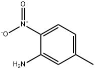 5-甲基-2-硝基苯胺 结构式