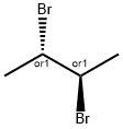 内消旋2,3-二溴戊烷 结构式