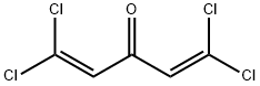 1,1,5,5-Tetrachloropenta-1,4-dien-3-on Struktur