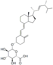 vitamin D2 glucosiduronate Struktur