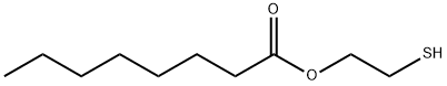 辛酸-2-巯基乙酯,57813-59-9,结构式
