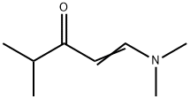 (E)-1-二甲基氨基-4-甲基-戊-1-烯-3-酮, 5782-56-9, 结构式