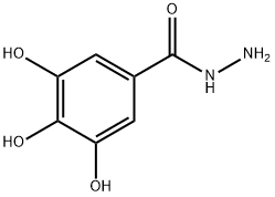 3,4,5-TRIHYDROXYBENZHYDRAZIDE Struktur