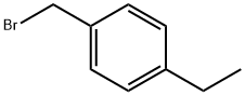 1-(ブロモメチル)-4-エチルベンゼン 化学構造式