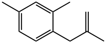 3-(2,4-ジメチルフェニル)-2-メチル-1-プロペン 化学構造式
