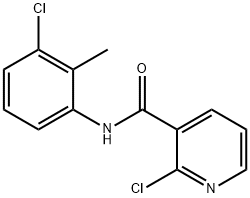 2-chloro-N-(3-chloro-2-methylphenyl)nicotinamide Structure