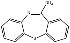 11 氨基 二苯并 硫氮杂卓,5786-26-5,结构式