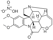 2,3-ジメトキシストリキニジン-10-オン・硝酸塩 化学構造式