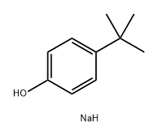 ナトリウム4-(1,1-ジメチルエチル)フェノラート 化学構造式