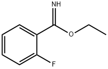 2-FLUORO-BENZIMIDIC ACID ETHYL ESTER Struktur