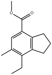 578721-07-0 1H-Indene-4-carboxylicacid,7-ethyl-2,3-dihydro-6-methyl-,methylester(9CI)