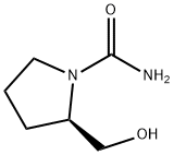 1-Pyrrolidinecarboxamide,2-(hydroxymethyl)-,(2R)-(9CI) 结构式